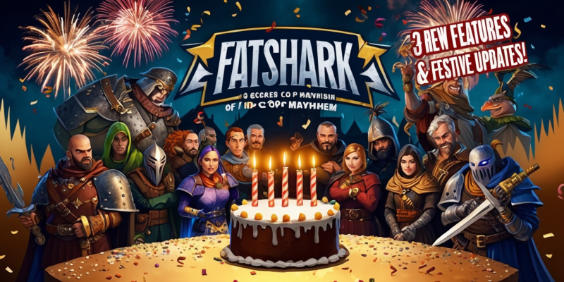 Fatshark Celebrates a Decade of Co-op Mayhem with New Features and Festive Updates Fatshark Celebrates a Decade of Co-op Mayhem with New Features and Festive Updates